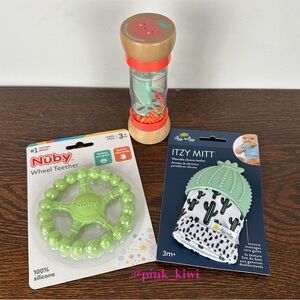 Baby Rattle and Teething Toy Bundle